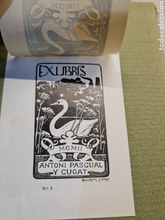 Arte: 8 Ex-LIBRIS, RAMON CASALS Y VERNIS - Foto 13