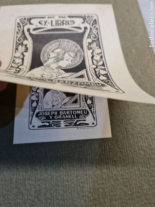 Arte: 8 Ex-LIBRIS, RAMON CASALS Y VERNIS - Foto 16