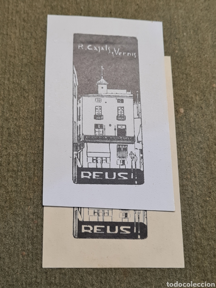 Arte: 8 Ex-LIBRIS, RAMON CASALS Y VERNIS - Foto 1