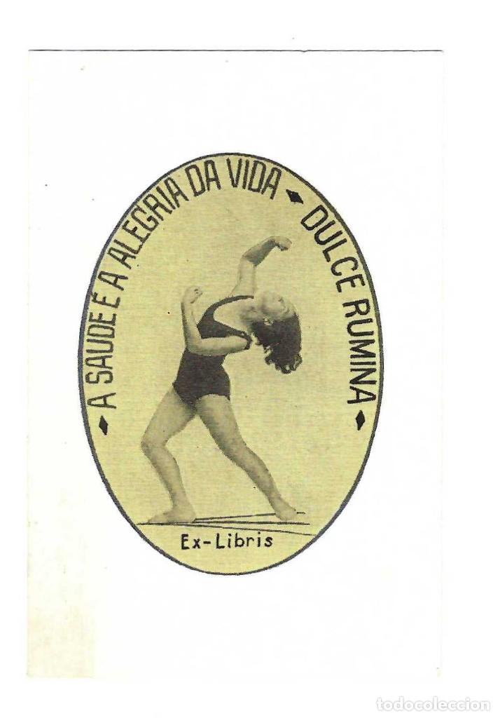 Arte: EX- LIBRIS.- DULCE RUMINA. A SAUDE E ALEGRIA DA VIDA. ARTE. LIBROS - Foto 1