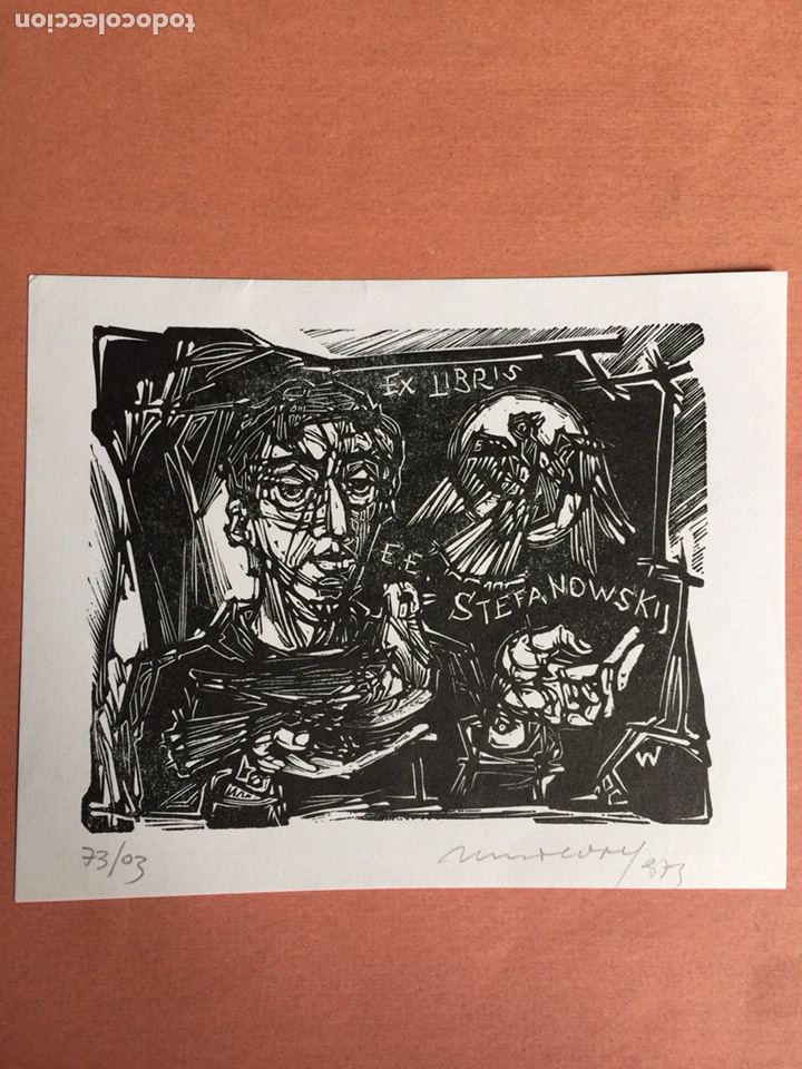 Arte: Ex Libris. Remo Wolf. Stefanowsky - Foto 1