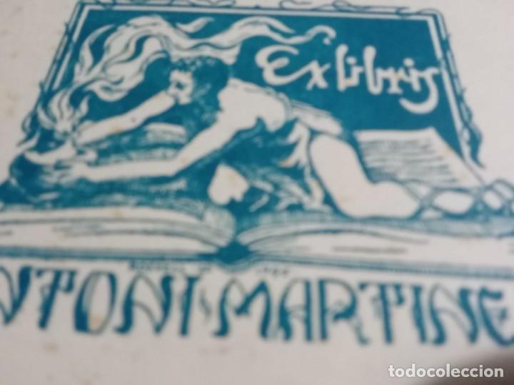 Arte: Ex libris Antoni Martinez. - Foto 2
