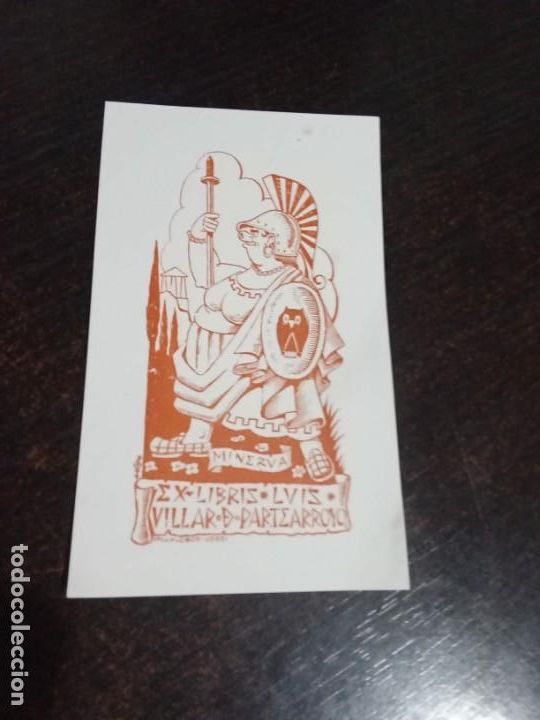 Arte: Ex libris Luis villar Partearroyo - Foto 1