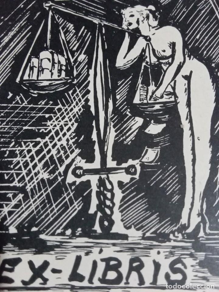 Arte: Ex-libris Luis Clillard Justitia est.... - Foto 2
