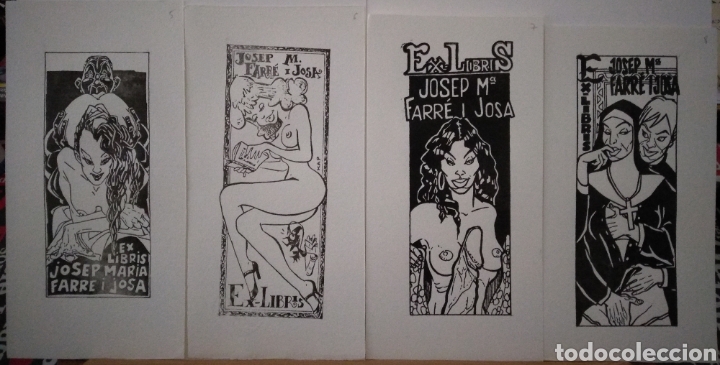 Arte: 35 Ex-libris er&oacute;ticos de diversos artistas - Foto 2