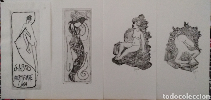 Arte: 35 Ex-libris er&oacute;ticos de diversos artistas - Foto 6