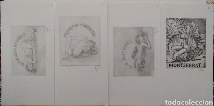 Arte: 35 Ex-libris er&oacute;ticos de diversos artistas - Foto 7