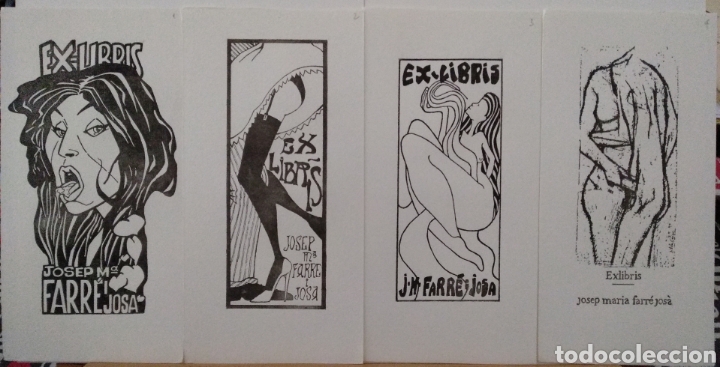 Arte: 35 Ex-libris er&oacute;ticos de diversos artistas - Foto 1