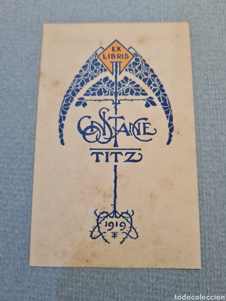 Arte: Louis Titz,Ex-LIBRIS 1919 - Foto 4