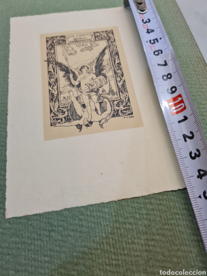 Arte: Antiguo EX-LIBRIS,TITZ 1920 - Foto 3