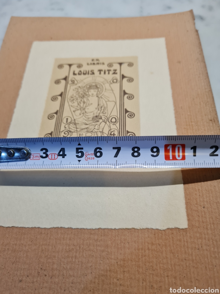 Arte: EX-LIBRIS,LOUIS TITZ 1914 - Foto 5