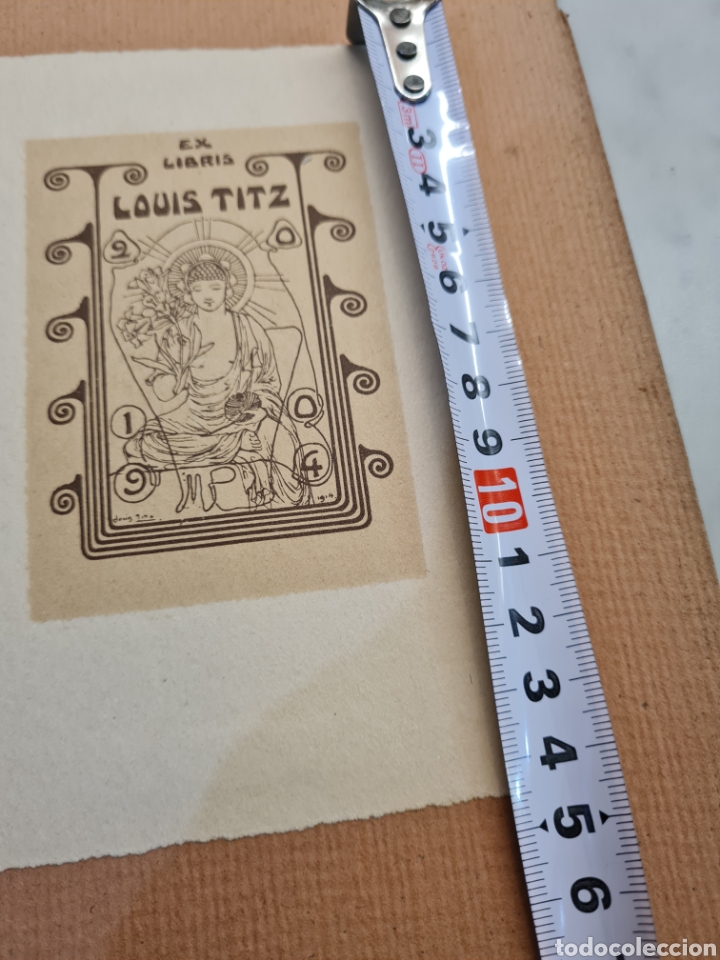 Arte: EX-LIBRIS,LOUIS TITZ 1914 - Foto 6