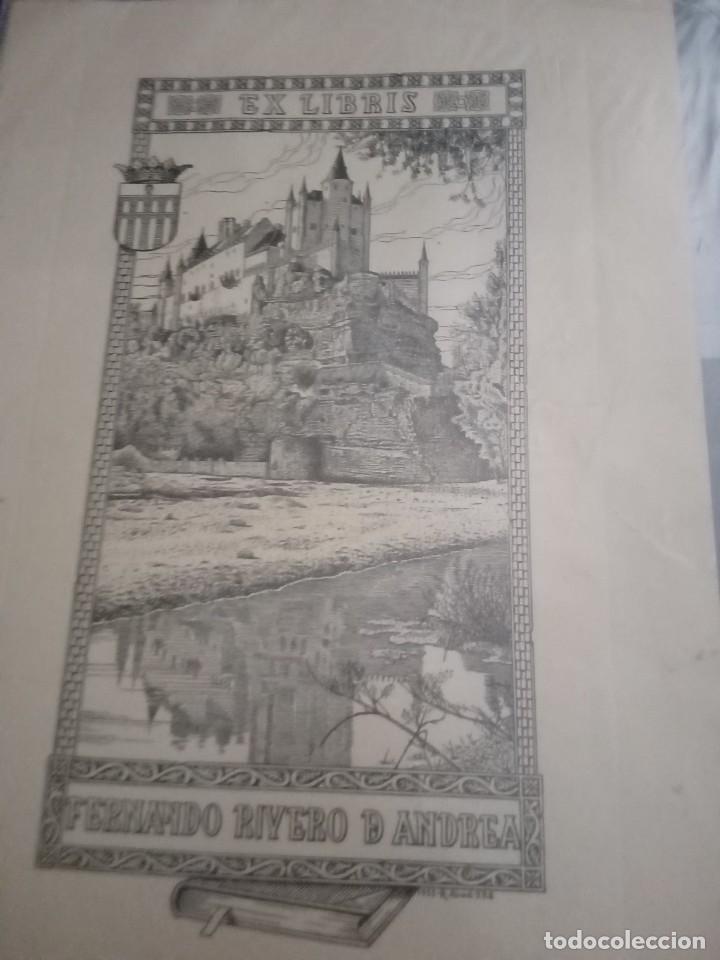 Arte: Fernando Rivero d Andrea.Ex libris. - Foto 1