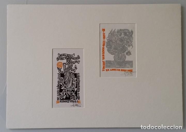 Arte: Ex libris firmados a l&aacute;piz, Van Gogh - Foto 4