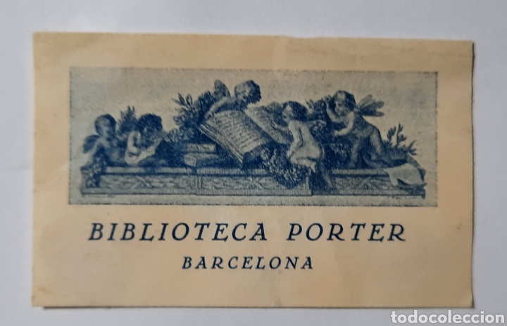 Arte: EX-LIBRIS / BIBLIOTECA PORTER / BARCELONA - Foto 1