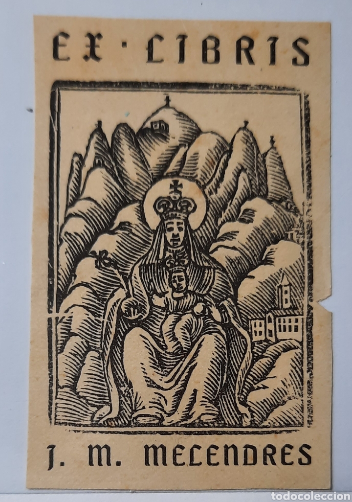 Arte: EX-LIBRIS / J. M. MELENDRES - Foto 1