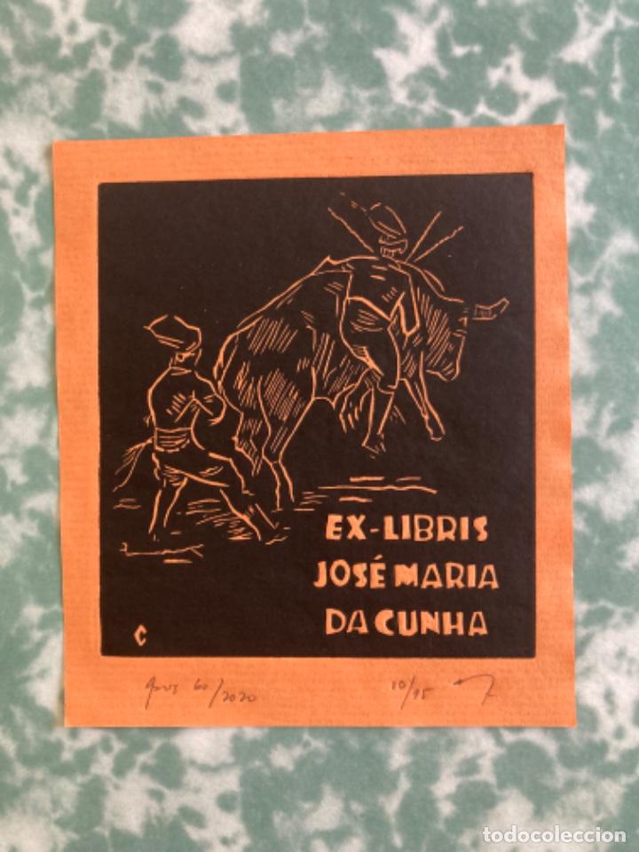 Arte: Ex-Libris Grabado Tauromaquia - Foto 1
