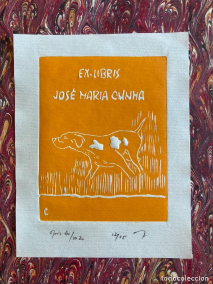Arte: Ex-Libris Grabado Caza - Foto 1