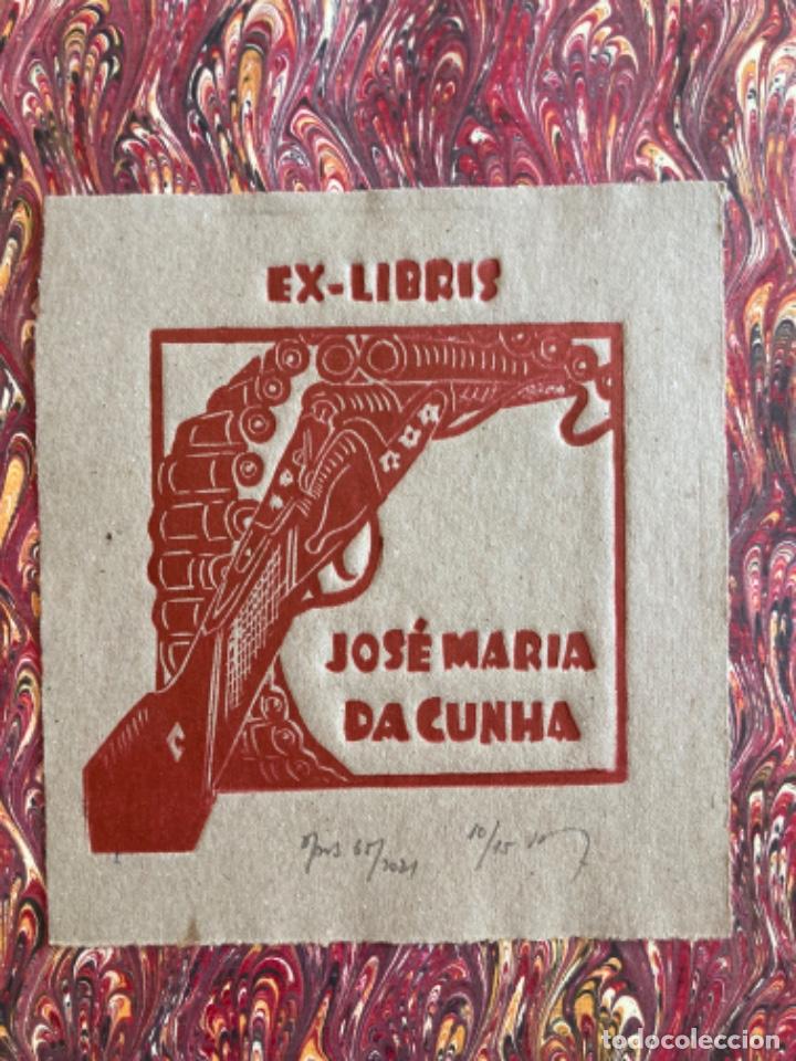 Arte: Ex-Libris Grabado Caza - Foto 1