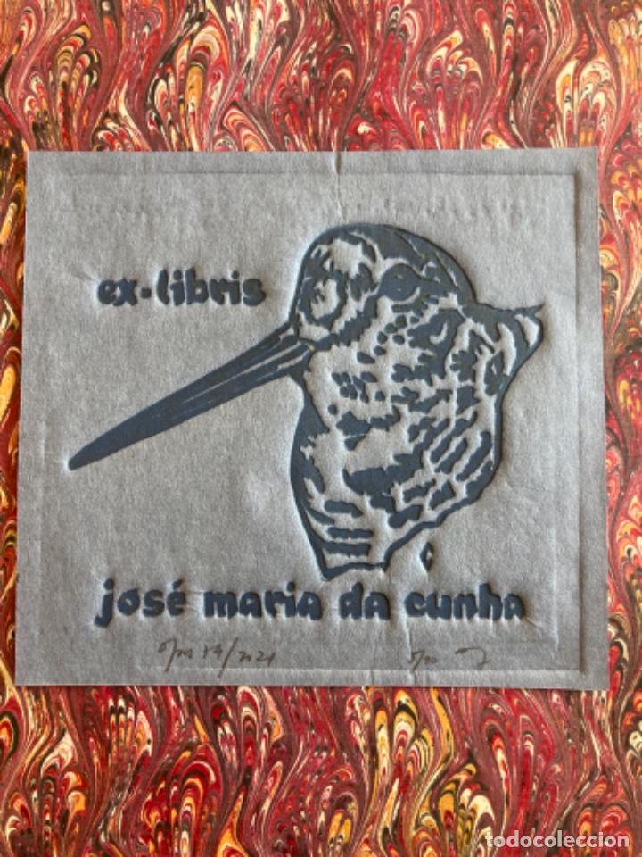 Arte: Ex-Libris Grabado Caza - Foto 1