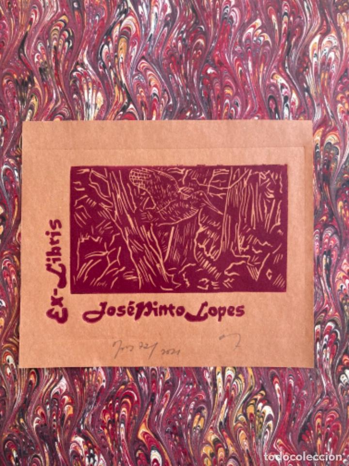 Arte: Ex-Libris Grabado Caza Becada - Foto 1