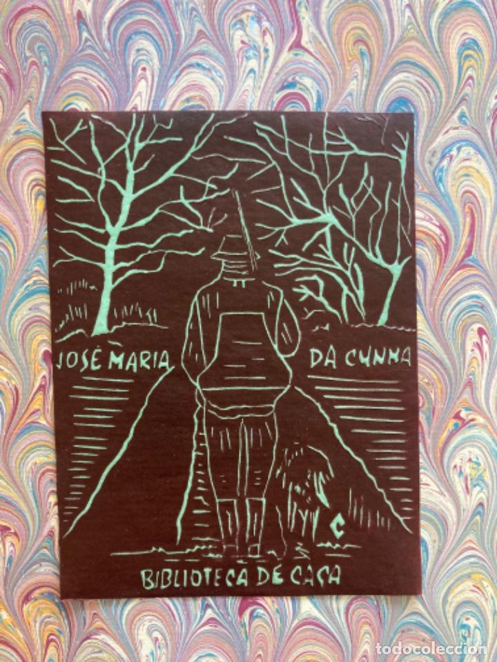 Arte: Ex-Libris Grabado Caza - Foto 1