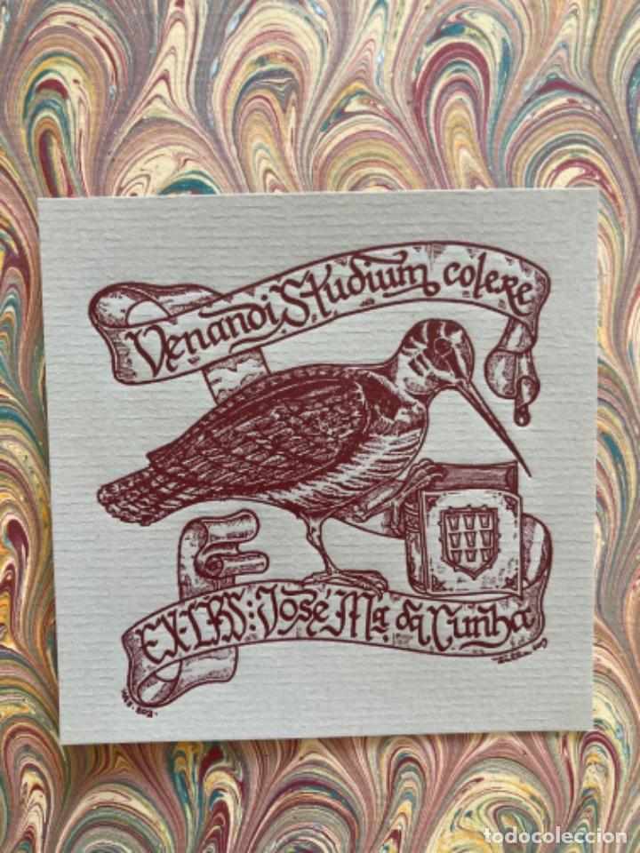 Arte: Ex-Libris Caza Becada - Foto 1
