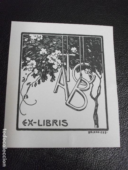 Arte: TRIAD&Oacute; EXLIBRIS PARA ATCB EX LIBRIS 1919 OPUS 233 - Foto 1