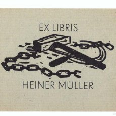 Arte: EX- LIBRIS.- HEINER MÜLLER. ARTE. LIBROS. Lote 365881451