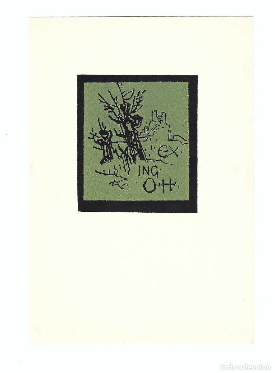Arte: EX- LIBRIS.- ING. O.H. ARTE. LIBROS - Foto 1