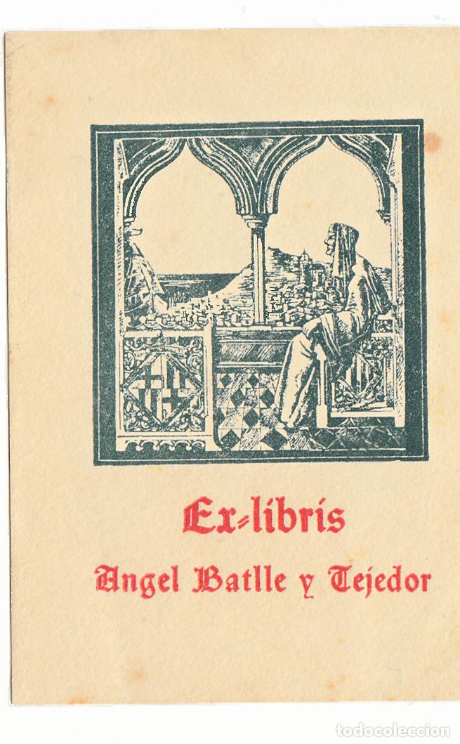 Arte: &Aacute;ngel Batlle Exlibris - Foto 1