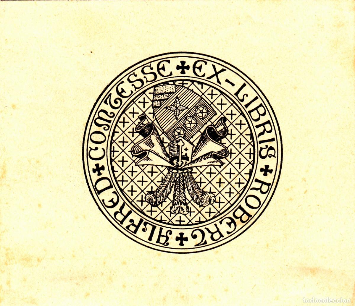 Arte: Robert Alfred Comtesse Exlibris - Foto 1
