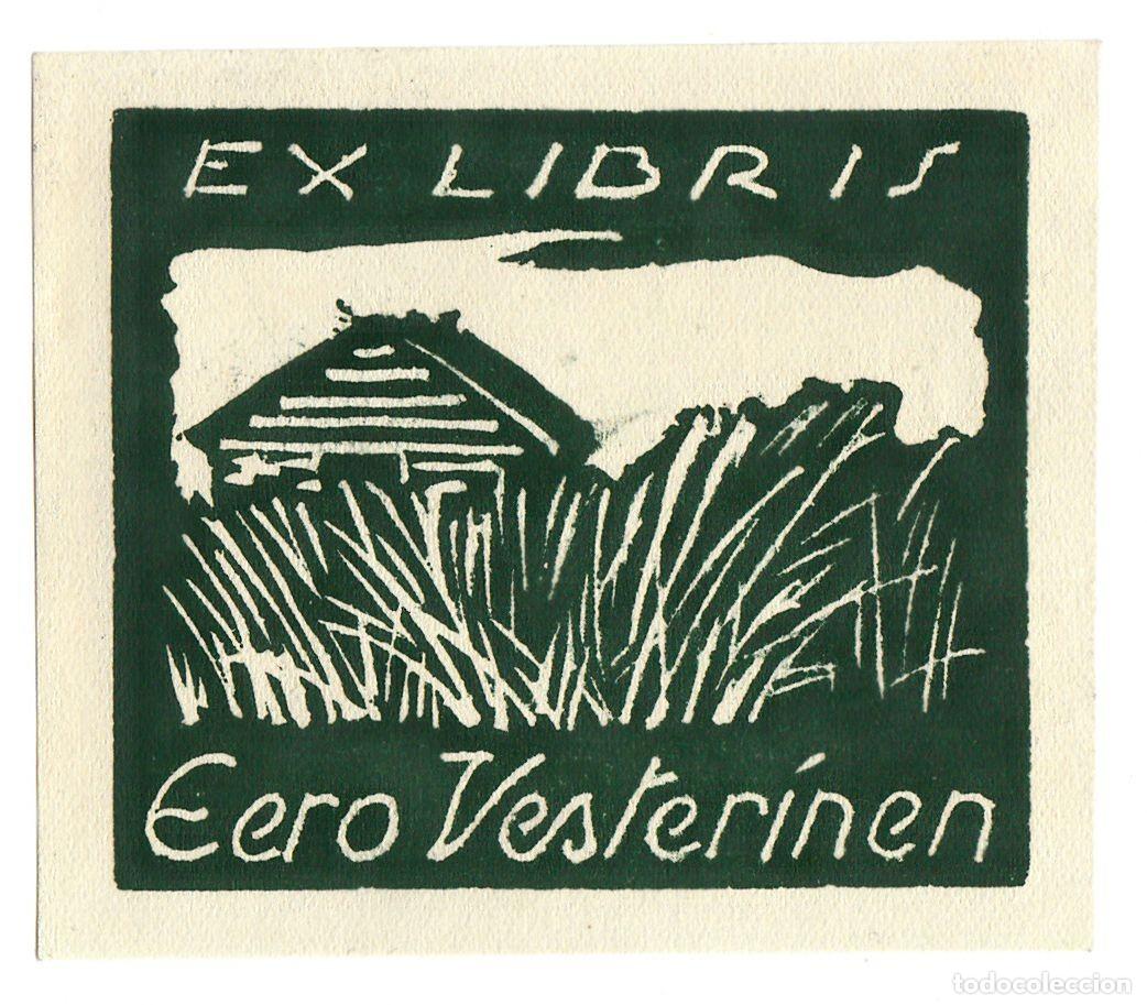 Arte: Eero Vester&iacute;nen Exlibris - Foto 1