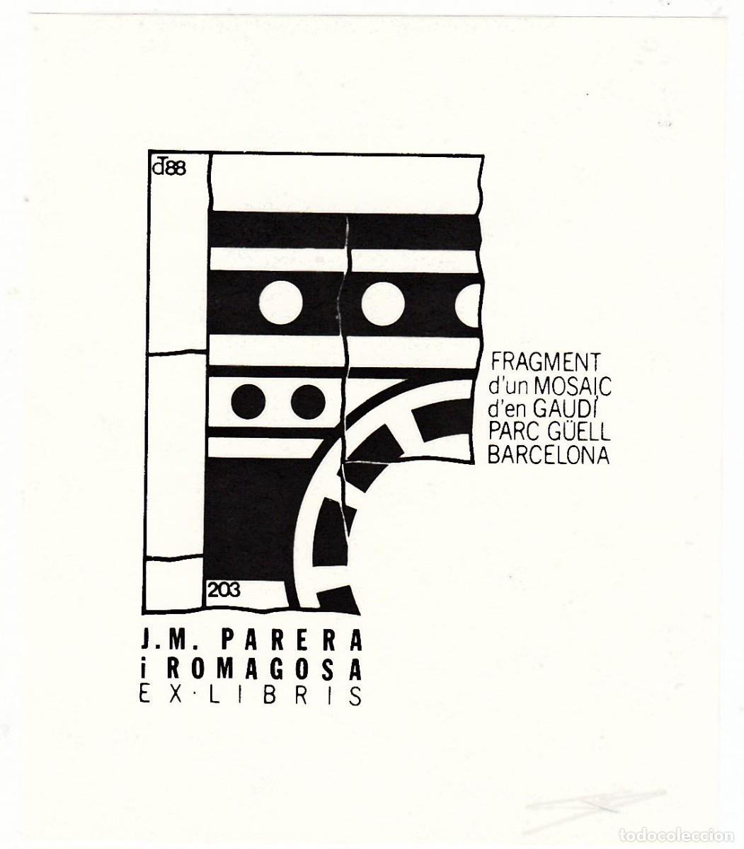 Arte: J. M. Parera i Romagosa Exlibris - Foto 1