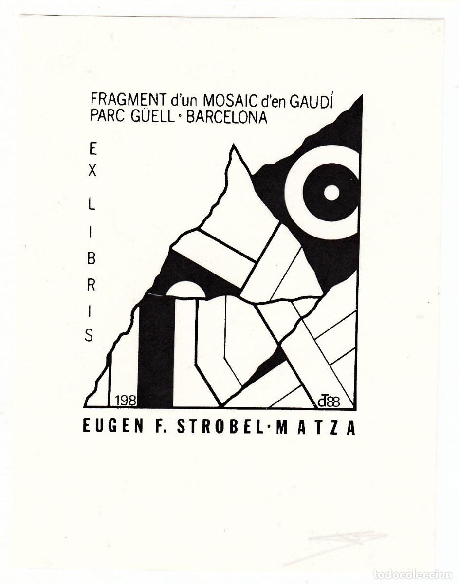 Arte: Eugen F. Strobel-Matza Exlibris - Foto 1
