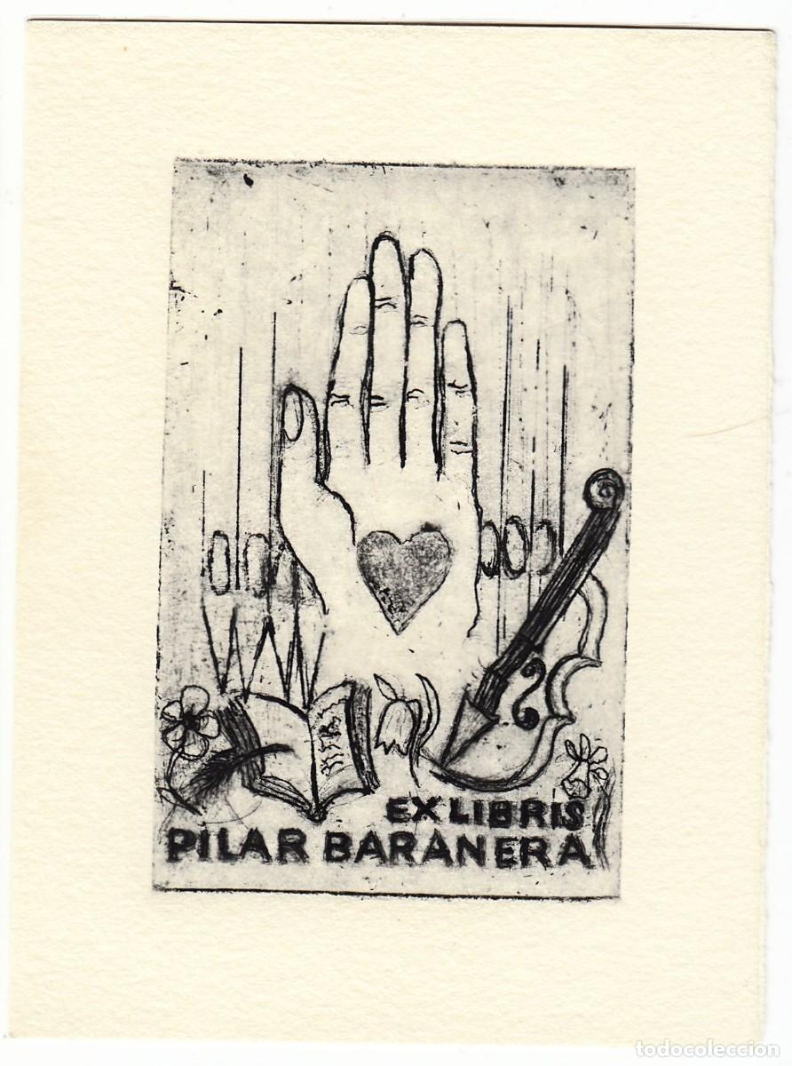 Arte: Pilar Baranera Exlibris (Elfi Osiander) - Foto 1