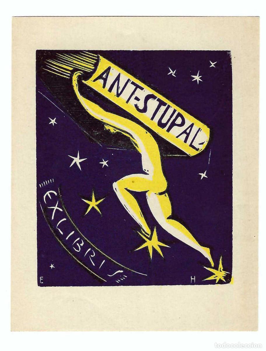 Arte: EX- LIBRIS.- ANT STUPAL. ARTE. LIBROS - Foto 1