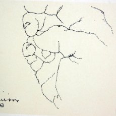 Arte: EDUARDO CHILLIDA - LITOGRAFIA OFFSET 1977 . 34 X 24 CM.. Lote 378204434