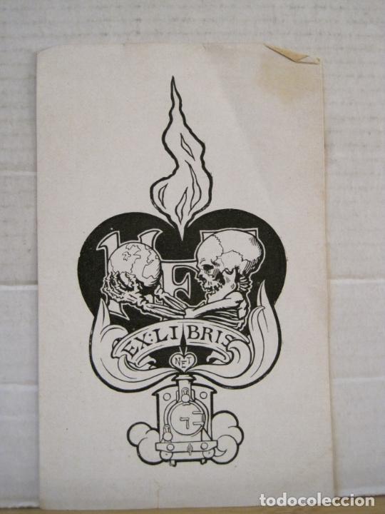 Arte: EX LIBRIS-CORNET-EXLIBRIS-VER FOTOS-(99.425) - Foto 1