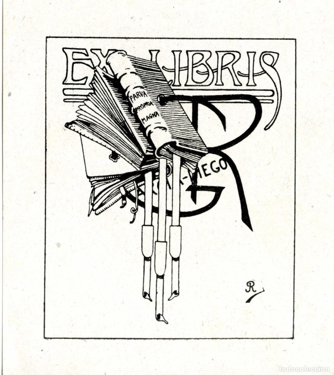Arte: Ex Libris para G R - Foto 1