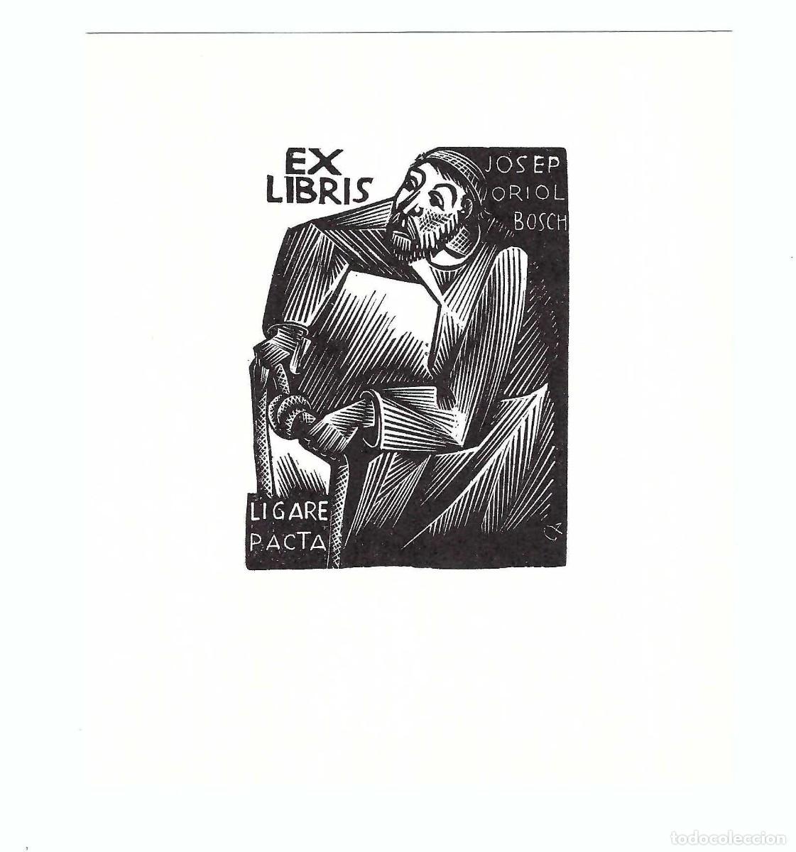 Arte: EX- LIBRIS.- JOSEP ORIOL BOSCH. ARTE. LIBROS - Foto 1