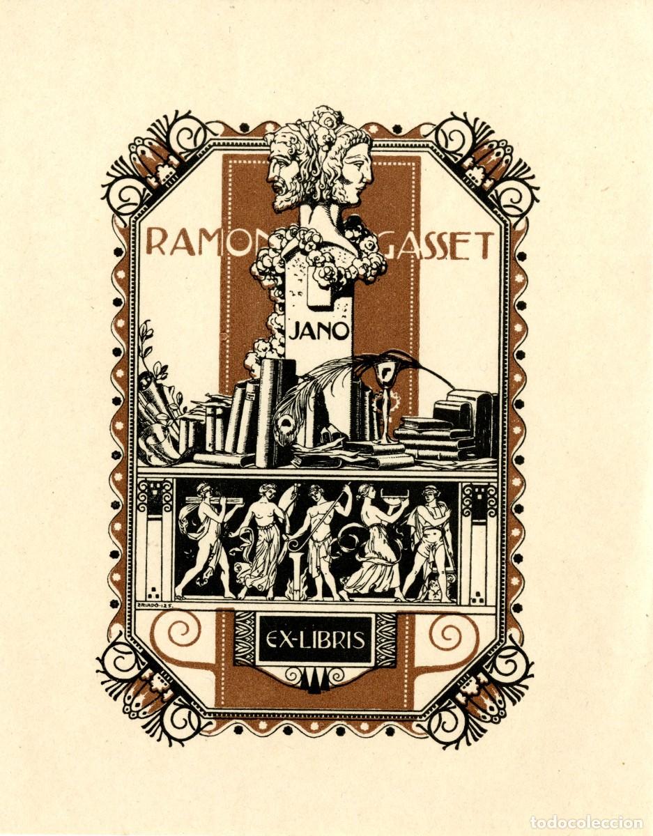 Arte: Triad&oacute;. Ex libris Ram&oacute;n Gasset - Foto 1