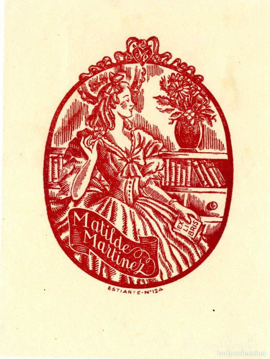 Arte: Estiarte. Ex Libris Matilde Mart&iacute;nez - Foto 1