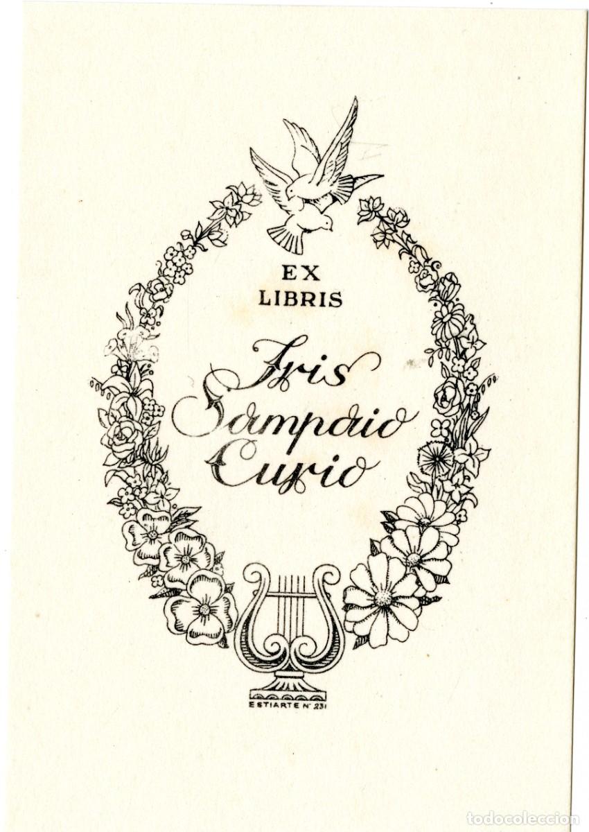 Arte: Estiarte. Ex Libris Iris Sampaio Curio - Foto 1
