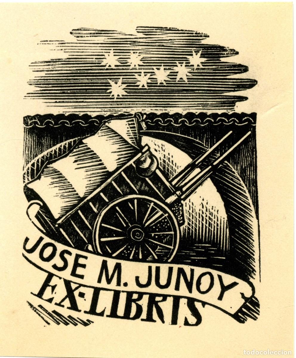 Arte: Ricart, E. C. Ex Libris Jose M. Junoy - Foto 1