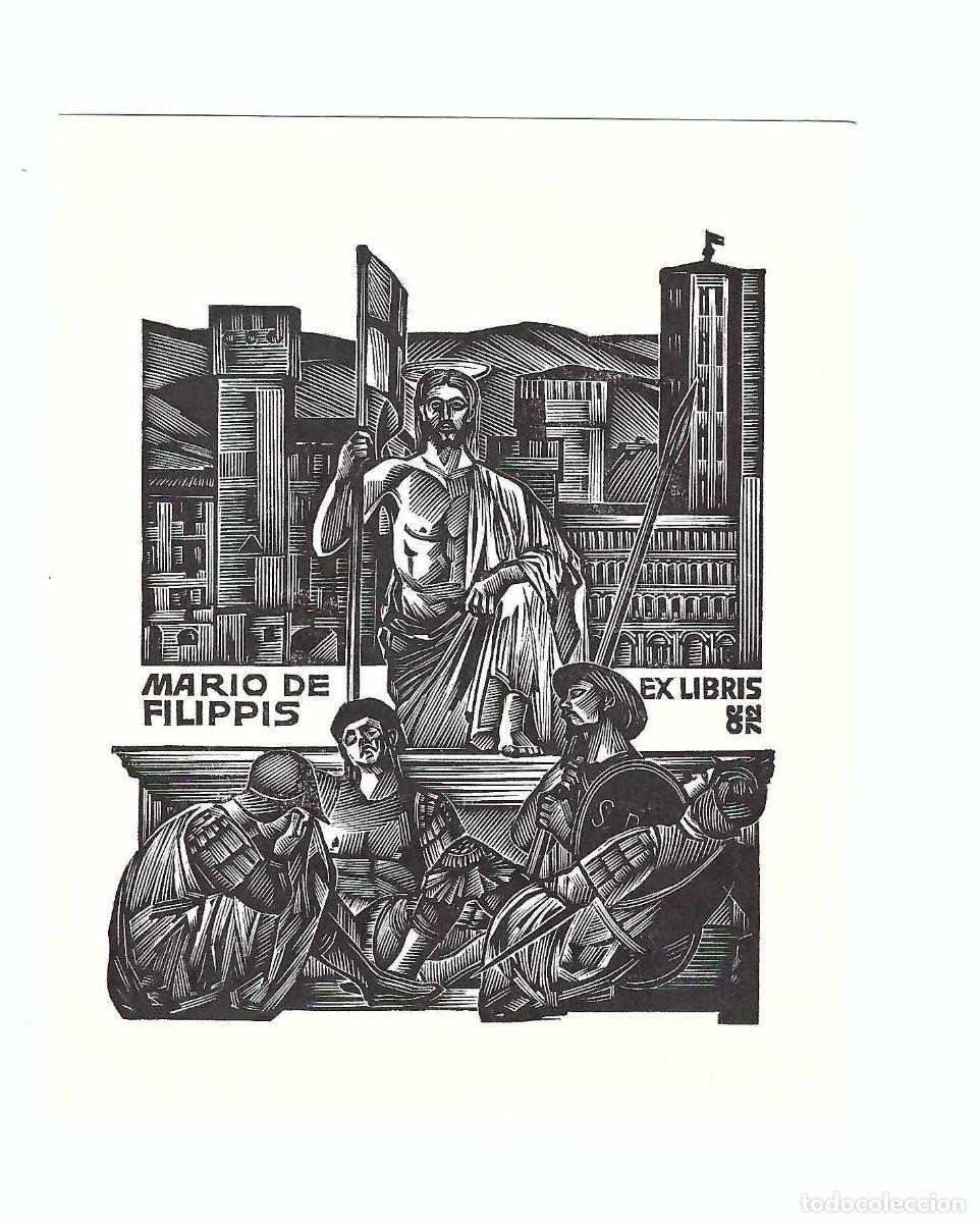 Arte: EX- LIBRIS.- MARIO DE FILIPPIS. ARTE. LIBROS - Foto 1
