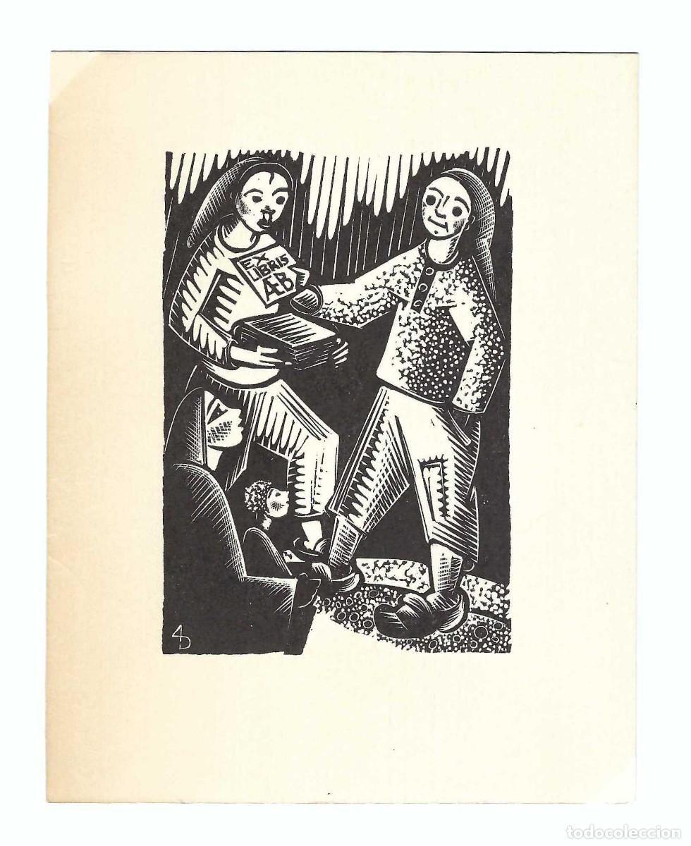 Arte: EX- LIBRIS.- AEB. ASSOCIACI&Oacute; DEXLIBRISTES DE BARCELONA. ARTE. LIBROS - Foto 1