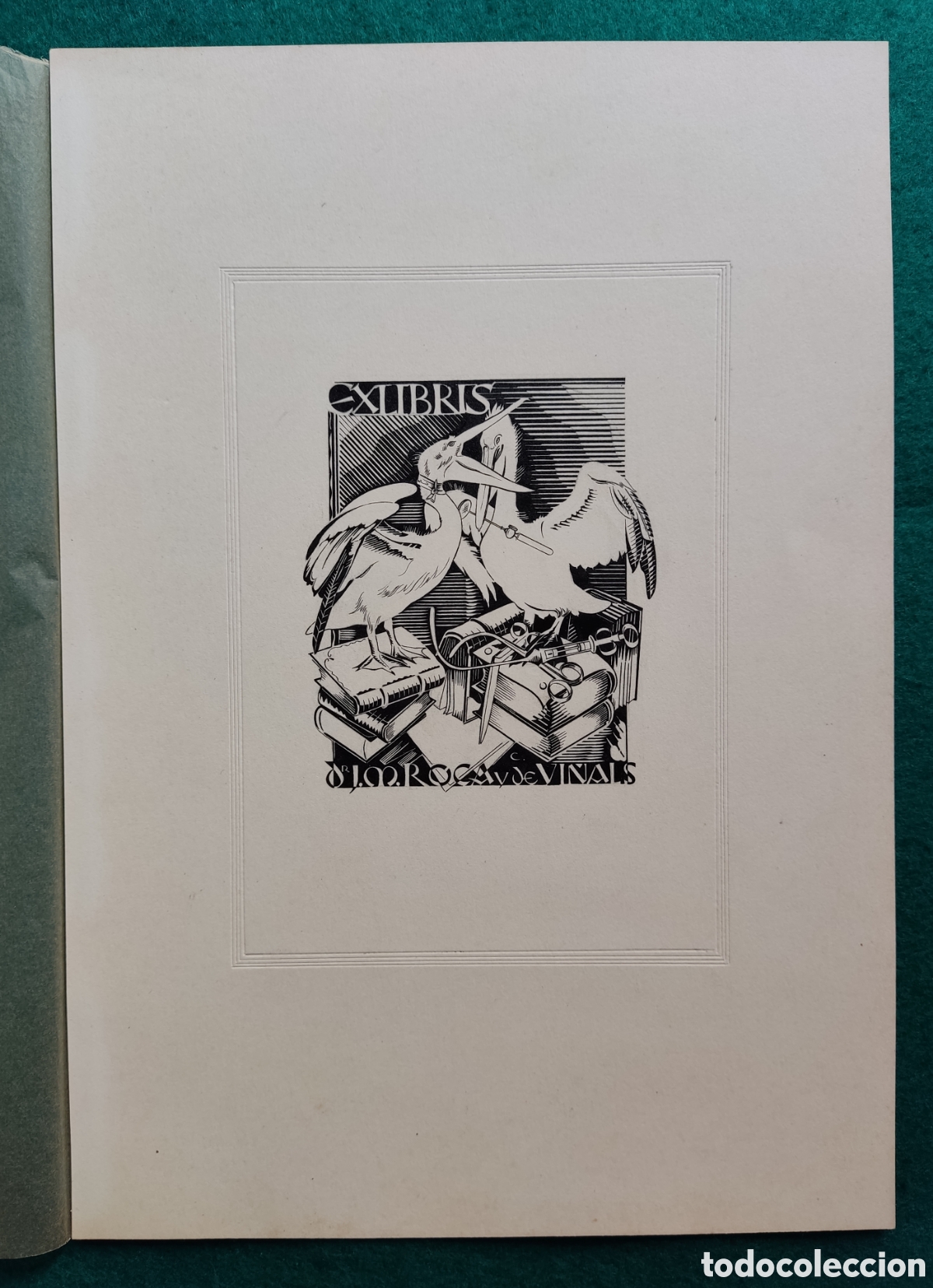 Arte: EX-LIBRIS GRABADO ORIGINAL - Foto 2