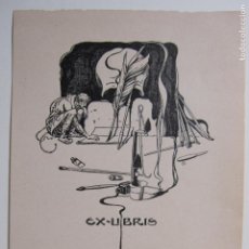 Arte: JOSEP TRIADÓ. EXLIBRIS PARA LA EDICIÓN DEL PRIMER LLIBRE D’EXLIBRIS DE TRIADO. 1905