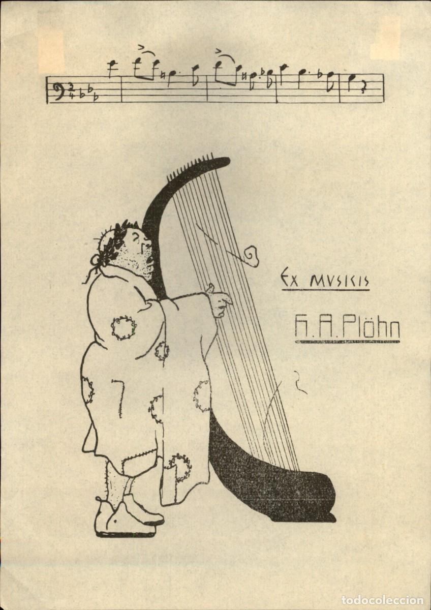 Arte: A. Pl&ouml;hn Exlibris Bookplate Ex-Libris 14 X 11 Cent&iacute;metros - Foto 2